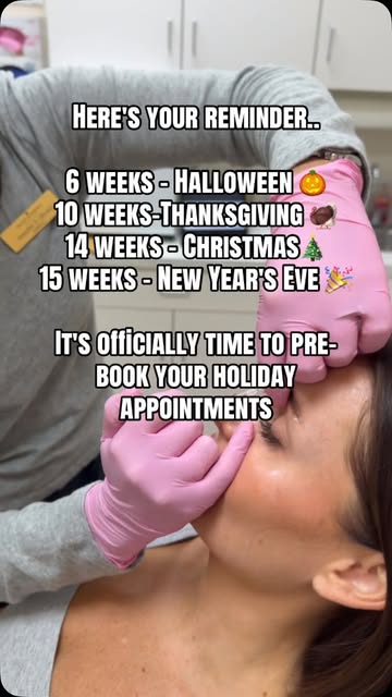 READY, SET, BOOK!!!! ✨

Here’s your reminder:

Full Face Tox takes 4–6 weeks to completely settle.

