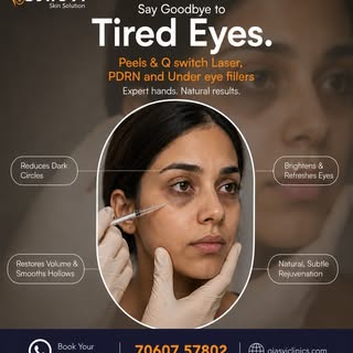 Under-Eye Rejuvenation - Let Your Eyes Tell a Younger Story.

Tired-looking eyes can make you appear