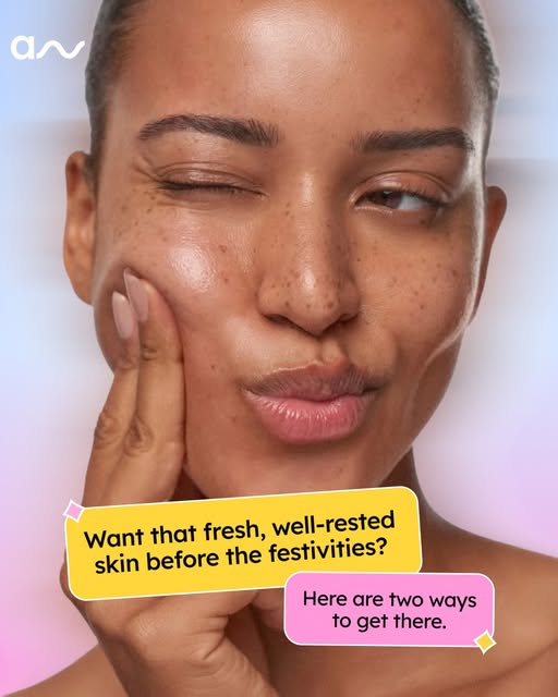 Festive season is almost here, and if your skin is looking a little tired, we’ve got options. 👀✨

S