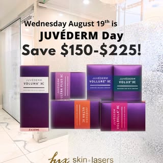 💉JUVEDERM DAY is almost here !
💰Follow these steps to get up to $225 off a filler appointment with
