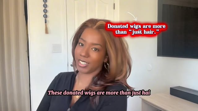 Donated wigs can provide immediate support for women experiencing medical hair loss from chemotherap
