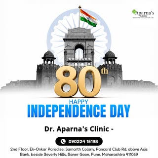 Celebrate Independence Day with radiant skin by choosing our Hydra Facial. Trust Dr. Aparna’s Clinic