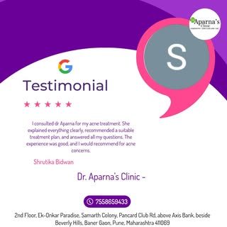 Shrutika Bidwan's glowing skin is a testament to the exceptional hair and skin care services at Dr. 