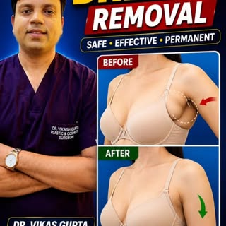 क्या आपकी बगल (Underarm Area) में Extra Bulge ya Breast Tissue दिखाई देता है, जिसकी वजह से Sleeveles