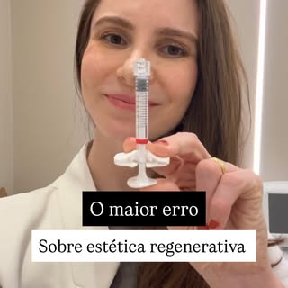 Se você acredita que estética regenerativa é apenas usar exossomos, PDRN ou bioestimuladores, talvez