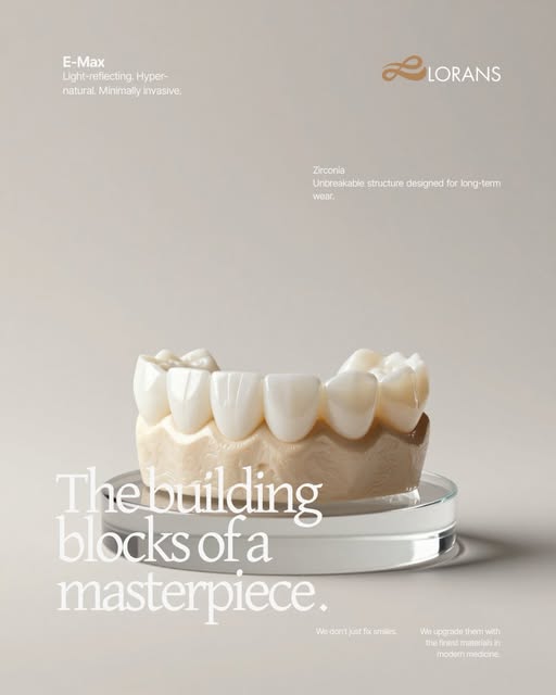 We don’t just fix smiles; we upgrade them with the finest materials in modern medicine.

A flawless 