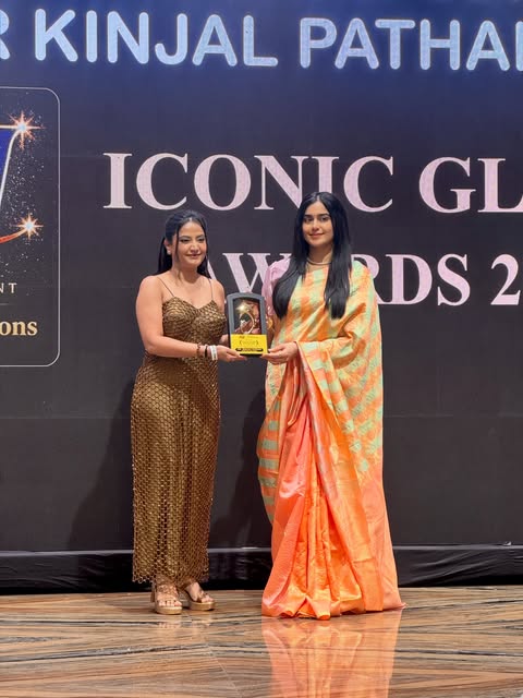 Deeply honoured to receive the Iconic Glory Award 2026, presented by the gorgeous and talented @adah