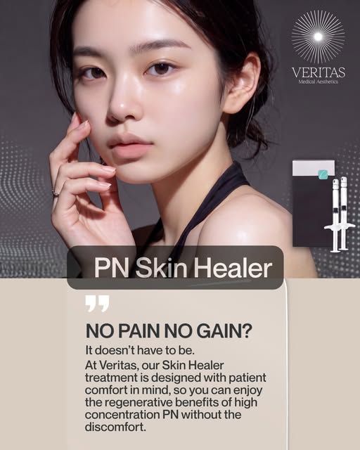🐟💉PN Healer, without the dreaded sting? 

Say hello to a new PN skin Healer experience at Veritas 