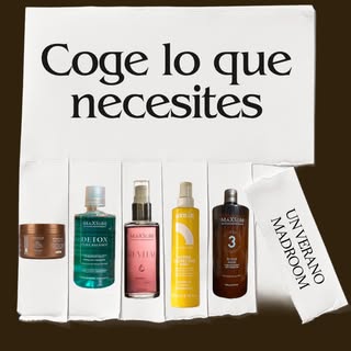 ☀️ ¡El verano no tiene por qué ser sinónimo de un cabello dañado! ☀️

¿Necesitas una limpieza profun
