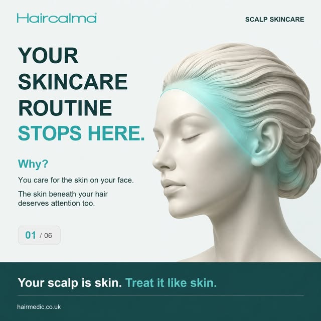 Your scalp is skin ….so why don’t we treat it like skin?🤔

We spend time caring for the skin on our