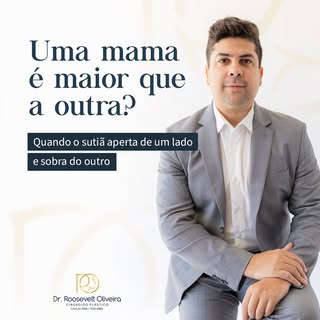 🌸 Ter alguma diferença entre as mamas é bastante comum e, em muitos casos, faz parte das caracterís
