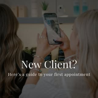A great salon experience starts before the first appointment. ✨

Swipe to see what you can expect as