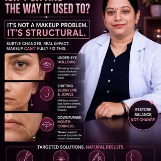 Noticed your makeup isn't sitting the way it used to? Here’s why it’s not a makeup issue—it’s struct