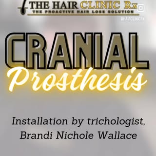 #CranialProsthesis Installation !
The Hair Clinic RX non-surgical hair replacements or cranial prost