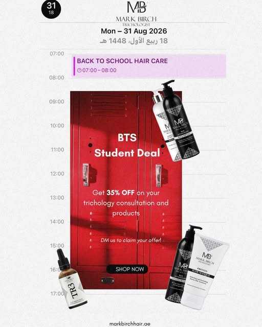Back to school, but make it glow-up ✨

Student Deals + Free Shampoo Included, ready your hair the ri
