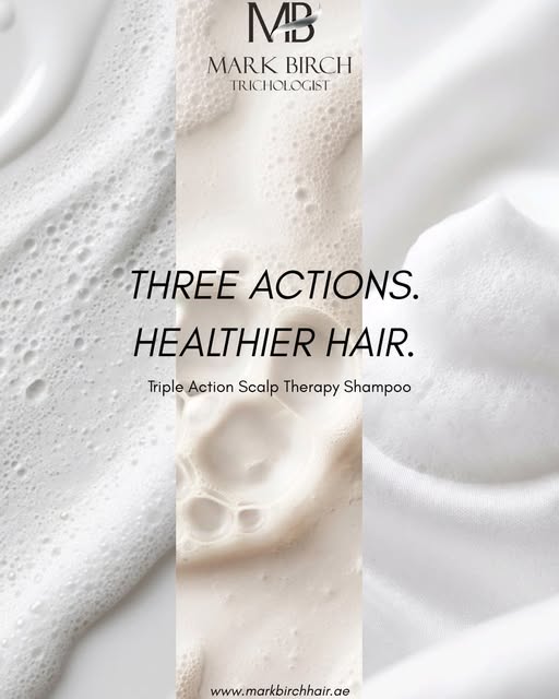 Triple-action care for a cleaner, balanced, healthier scalp. ✨
Get yours now on: www.markbirchhair.a