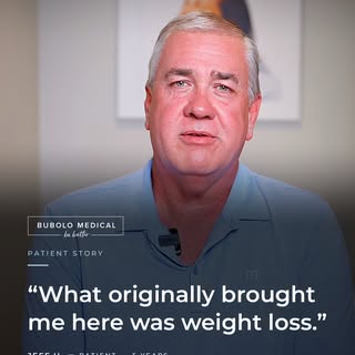 Two days a week on the court. Now four or five.

Jeff has been a patient with us for five years. Wei