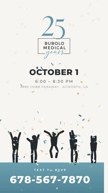 22 days.

Twenty-five years on Cobb Parkway, and we're finally throwing the party.

October 1 · 6:00