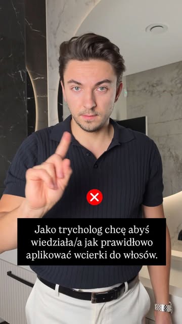 Wcierki nie nakładamy „na włosy”. Nakładamy ją na skórę głowy.

To ważna różnica, bo większość prepa