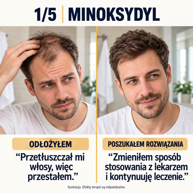 „Jeszcze poczekam.”
„Boję się skutków ubocznych.”
„To leczenie chyba nie działa.”

Za każdą z tych m