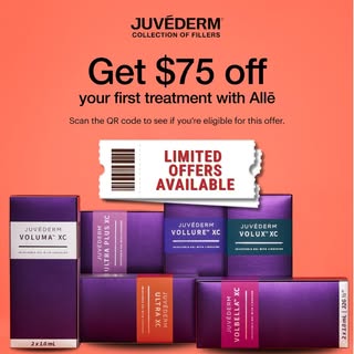 🎉TOMORROW IS THE DAY! 🎉 

JUVÉDERM® Day is August 19! ❤️‍🔥

Buy 1 $75 JUVÉDERM® gift card, get 1 