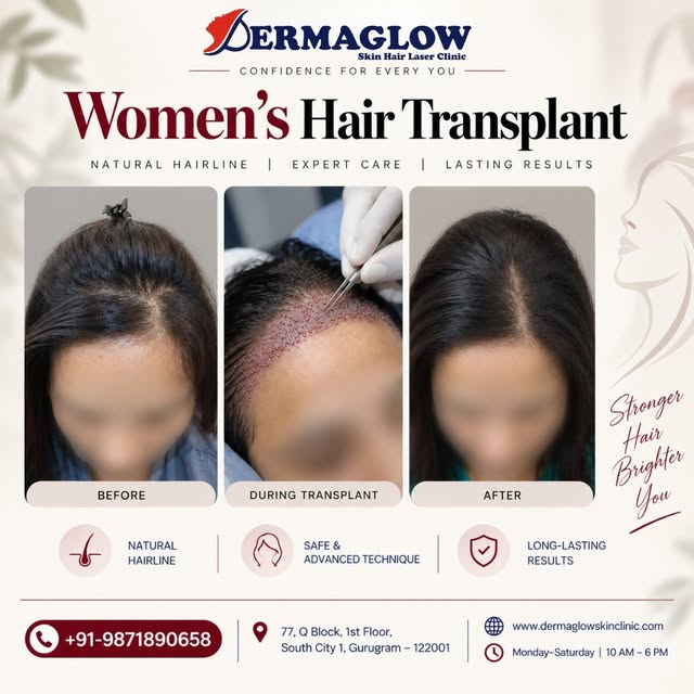 👩 Women’s Hair Transplant | Natural Hairline, Expert Planning

Hair thinning in women can affect th