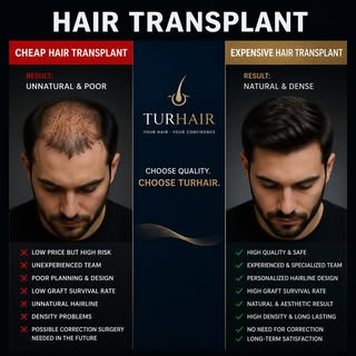 Cheap or Expensive Hair Transplant?
The truth is simple… it’s not about the price — it’s about the R