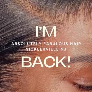 Hey yall… I’ll be in New Jersey June 6-9.. text for consultations and restoration transformations at