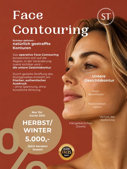 Face Contouring ⭐️
Sichtbar definiert, natürlich gestraffte 
Konturen. 

Das operative Face Contouri