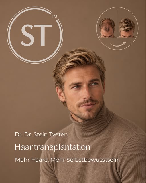 NEU in der Dr. Dr. Stein Tveten
Clinic ⭐️

Ab sofort bieten wir auch Haartransplantationen an!

Voll