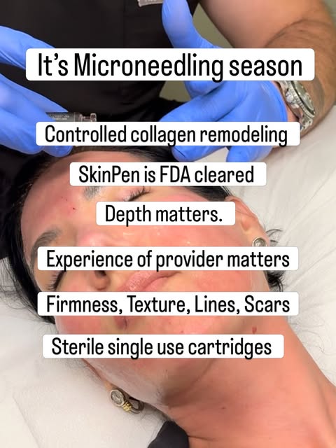 ✨ It’s Microneedling Season! ✨

Fall is the perfect time to focus on skin renewal—and SkinPen® Micro