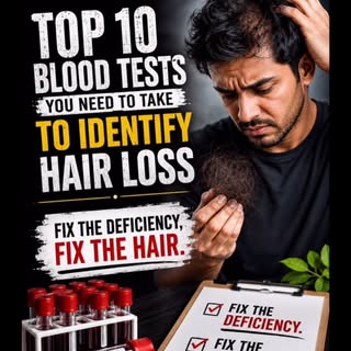 🩸 Hair loss is a symptom, not the problem.

Most people spend thousands on shampoos, serums, oils, 