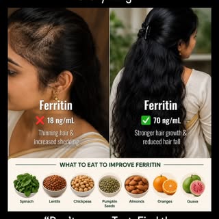 Read the caption 👇Want to improve your hair from the inside? 🧬✨

Before taking hair supplements, c