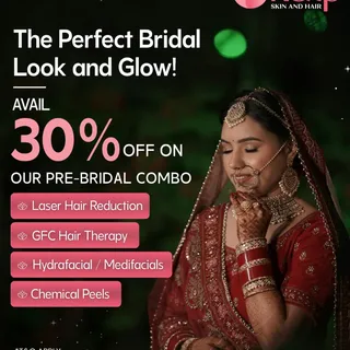 Step into your big day with confidence and timeless beauty ✨
At Kalp Skin & Hair Clinic, we bring yo