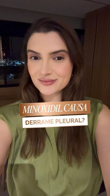 Minoxidil pode causar derrame pleural? 👀

Essa notícia deixou muitos pacientes com dúvidas e preocu