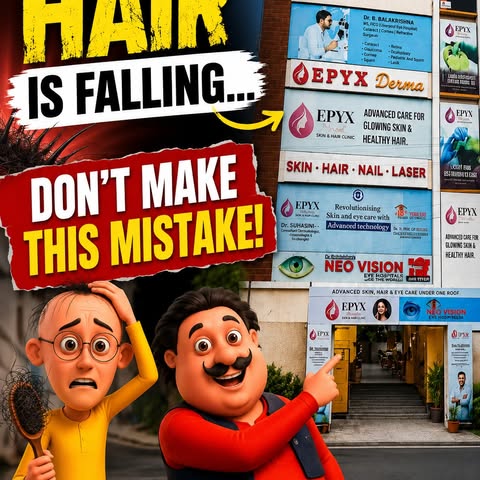 Hair fall isn't something you should ignore. 🚫

Every person's hair loss has a different cause, whi