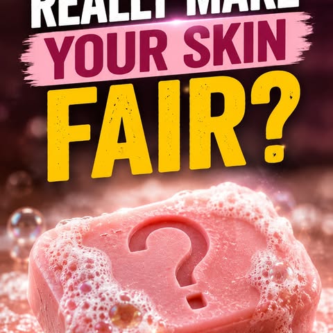 🧼 Can a soap really make your skin fair? 🤔

The simple answer is No.

Soaps are designed to clean 