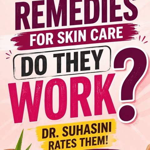 Home Remedies for Skincare — Do They Actually Work? 👀

From DIY face packs to ingredients straight 