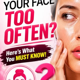 Oily skin doesn’t mean you need to wash your face again and again! 👀

Over-cleansing can strip away