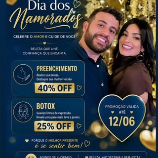 ❤️ ÚLTIMO DIA! ❤️

O amor está no ar… e a sua autoestima merece esse presente! ✨

⏰ Últimas horas da