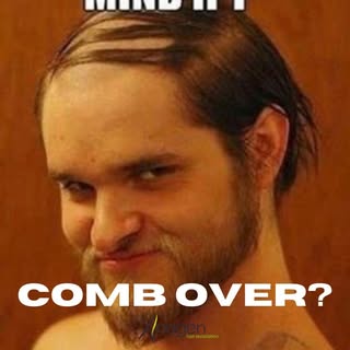 Hair loss can be funny...unless it's yours... Call us at (301) 591-6552 for a free consultation toda