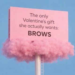 Happy Valentines Day!! 
Blessing you all with my love … 
Book any new set of brows in March and rece