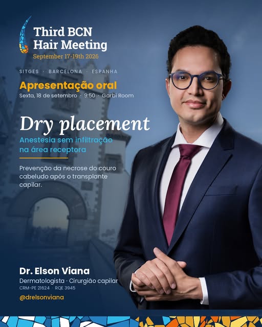 🇧🇷 Amanhã começa o Third Barcelona Hair Meeting, em Sitges. Na sexta, às 9:50, apresento em sessão
