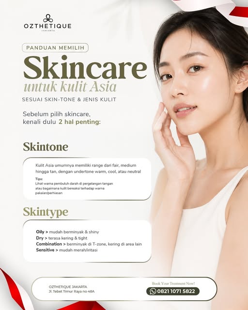 Ozthetique Jakarta | Skincare

Skincare bukan soal mengikuti tren, tapi soal memahami kebutuhan kuli