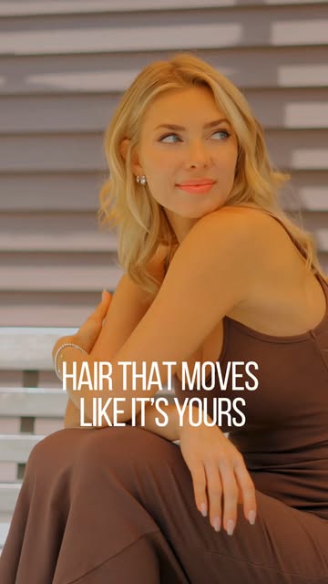 Sometimes, you just let the hair do the talking.

For Kat, UHC Signature Hair Extensions create beau