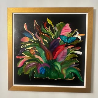 Commission pictured hanging in its new home!

#oilpainting #oilpainter #artcollector #fineart #conte