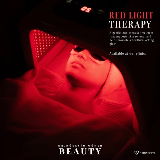 Why Make Red Light Therapy Part of Your Regular Skincare Routine?

At Dr. Hüseyin Güner Beauty, Red 