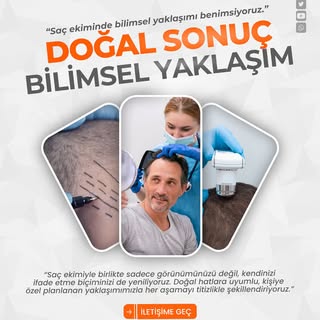“Lifemed Hair Transplantation olarak, her bireyin yüz yapısına ve saç yapısına özel planlanan ekim t