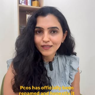 Finally! A step towards more holistic approach to women’s health!

PMOS, PCOS, renamed, insulin resi