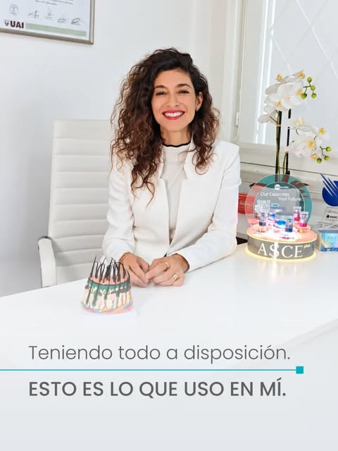 Tengo a disposición todo lo que existe hoy en medicina estética y regenerativa. Lo indico, lo aplico